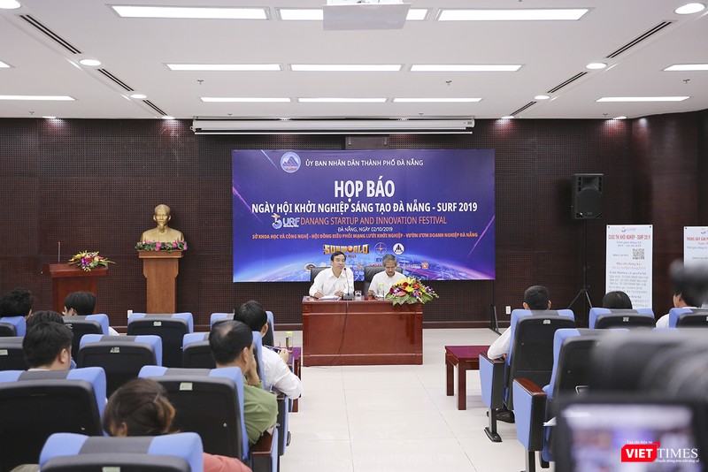 Quang cảnh buổi Họp báo công bố sự kiện SURF 2019 Quang cảnh buổi Họp báo công bố sự kiện SURF 2019