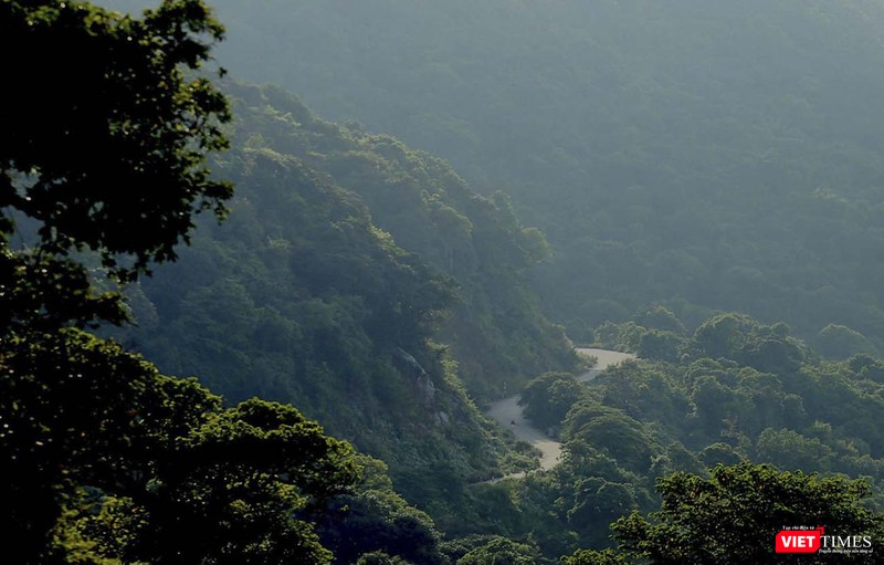 Một góc cung đường lên bán đảo Sơn Trà