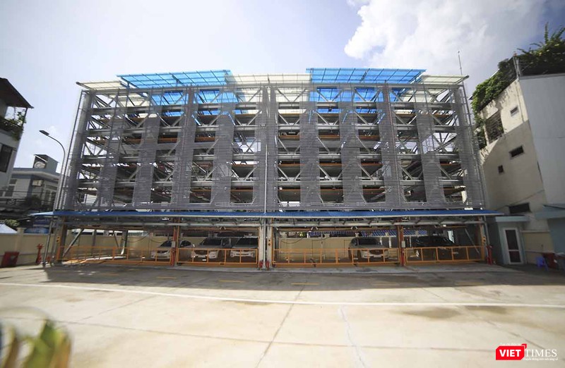 Toàn cảnh bãi đỗ xe