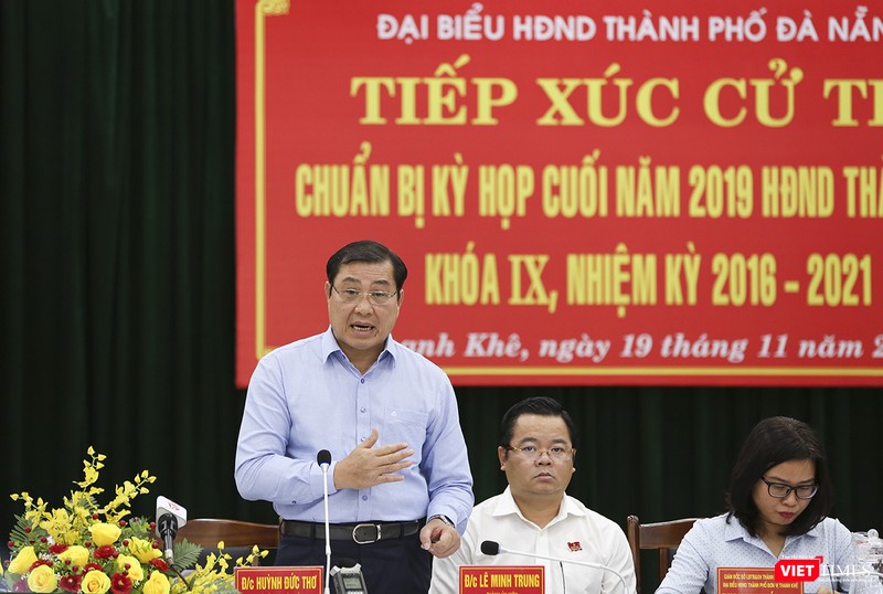 Ông Huỳnh Đức Thơ – Chủ tịch UBND TP Đà Nẵng trả lời ý kiến cử tri Ông Huỳnh Đức Thơ – Chủ tịch UBND TP Đà Nẵng trả lời ý kiến cử tri