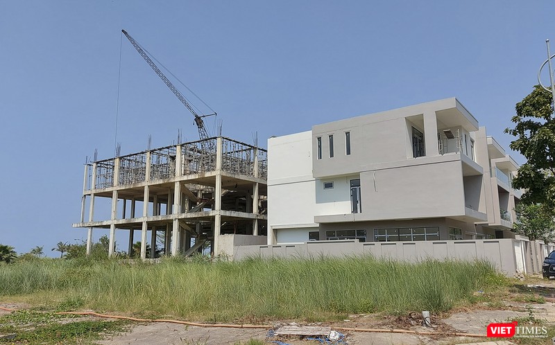 Công trình hoàn thiện xen lẫn dở dang