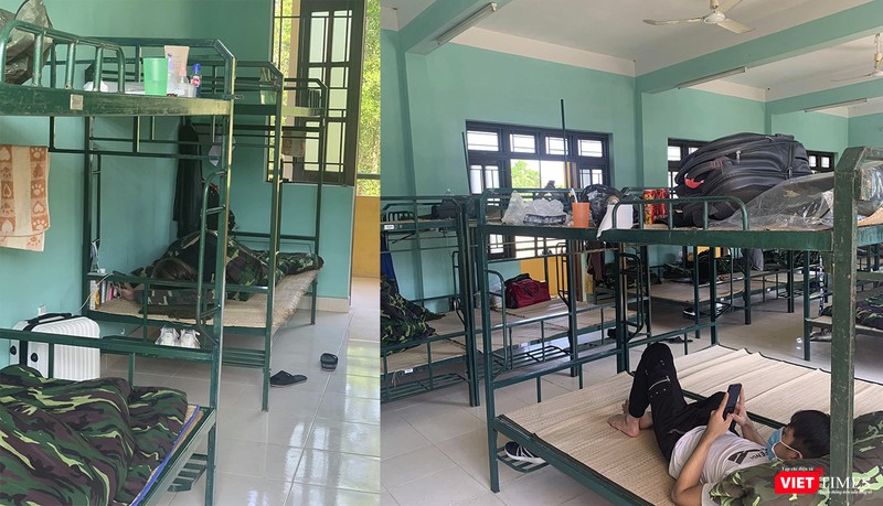 Cơ sở quân đội thoáng mátm sạch sẽ