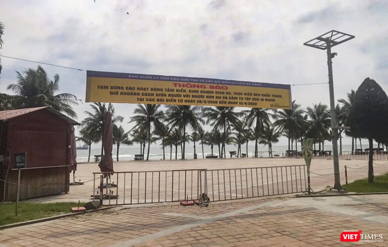 Đà Nẵng cấm việc tụ tập đông người tại tất cả các bãi biển du lịch trên địa bàn