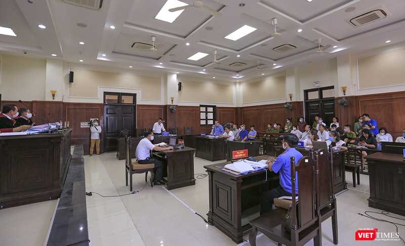 Phiên tòa phúc thẩm ngày 8/5/2020 được TAND Cấp cao tại Đà Nẵng đưa ra xét xử công khai