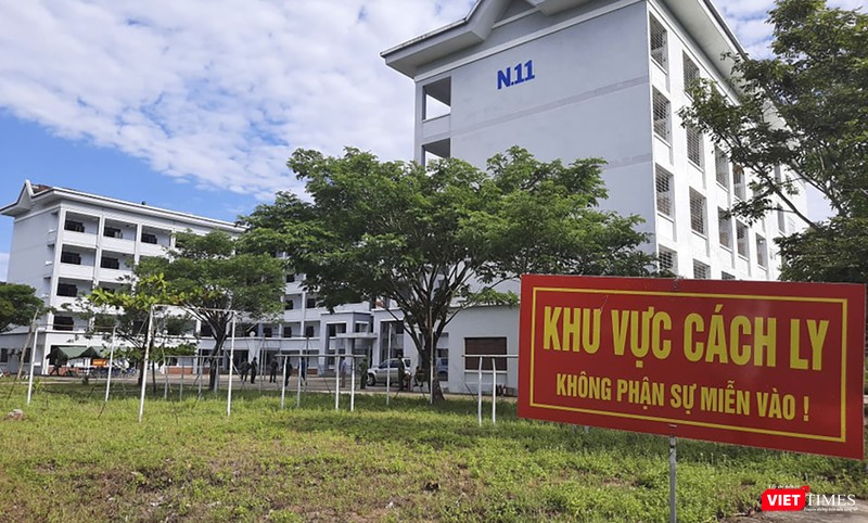 Trung tâm cách ly tập trung đối với 343 công dân Việt Nam từ Đài Loan về nước tại Quảng Nam