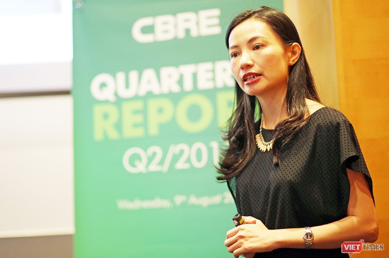 Bà Dương Thùy Dung - Giám đốc cấp cao, kiêm Trưởng phòng định giá, nghiên cứu thị trường và Tư vấn phát triển CBRE