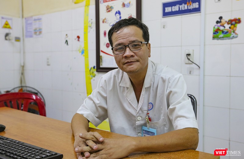 Ths.Bác sĩ Lê Văn Dũng - Phó Trưởng khoa Khám đa khoa cấp cứu, Bệnh viện Phụ sản - Nhi Đà Nẵng