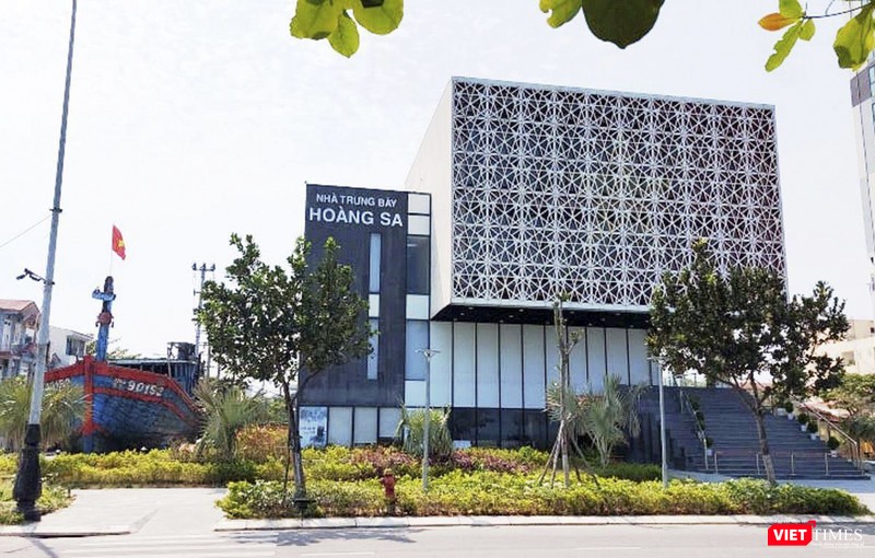 Nhà trưng bày Hoàng Sa ở Đà Nẵng, nơi lưu giữ những bằng chứng pháp lý về chủ quyền của Việt Nam đối với hai quần đào Hoàng Sa - Trường Sa