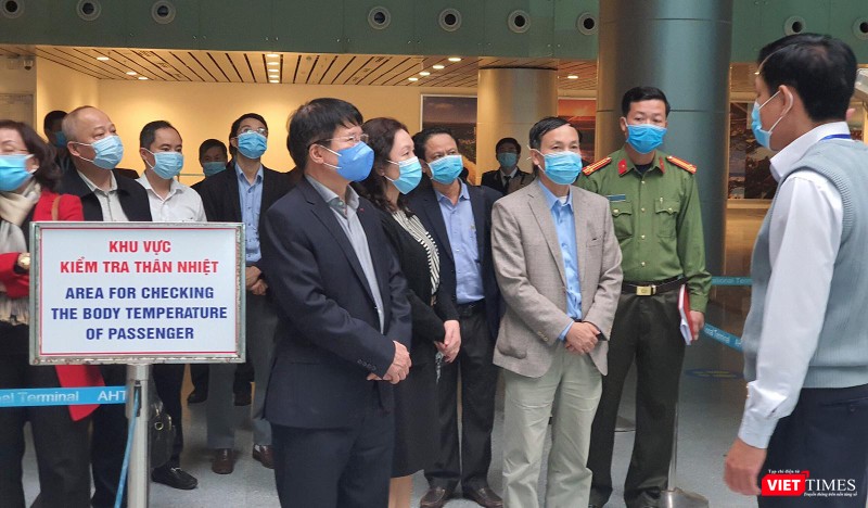 Đoàn công tác Bộ Y tế đã kiểm tra công tác phòng chống, dịch COVID-19 tại sân bay Quốc tế Đà Nẵng Đoàn công tác Bộ Y tế đã kiểm tra công tác phòng chống, dịch COVID-19 tại sân bay Quốc tế Đà Nẵng