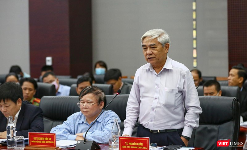 TS Nguyễn Quân - nguyên Bộ trưởng Bộ KH&CN phát biểu ý kiến tại Hội thảo TS Nguyễn Quân - nguyên Bộ trưởng Bộ KH&CN phát biểu ý kiến tại Hội thảo