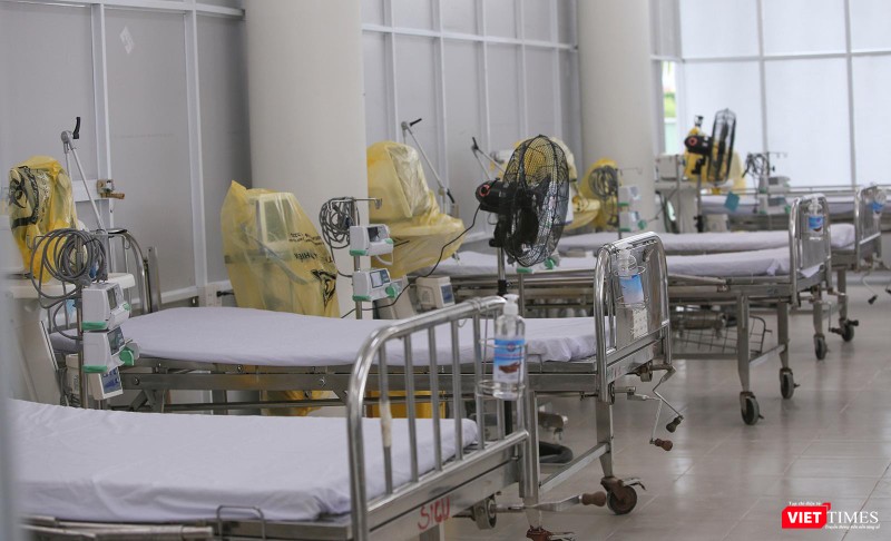 Đà Nẵng sẵn sàng trang thiết bị, máy móc, vật tư y tế sẵn sàng triển khai các biện pháp ứng phó kịp thời với dịch COVD-19. vt_da nang trung dung khu ky tuc xa phia tay lam benh vien da chien dieu tri covid 19 2.jpg