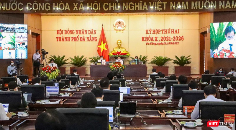 Quang cảnh Kỳ họp thứ 2 HĐND TP Đà Nẵng Khóa X, nhiệm kỳ 2021-2026 diễn ra sáng ngày 12/8 Quang cảnh Kỳ họp thứ 2 HĐND TP Đà Nẵng Khóa X, nhiệm kỳ 2021-2026 diễn ra sáng ngày 12/8
