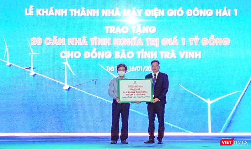 Nhân dịp này, Trungnam Group tặng 20 căn nhà tình nghĩa cho đồng bào tỉnh Trà Vinh Nhân dịp này, Trungnam Group tặng 20 căn nhà tình nghĩa cho đồng bào tỉnh Trà Vinh