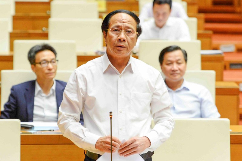 Phó Thủ tướng Lê Văn Thành phát biểu trước Quốc hội chiều ngày 9/6 (ảnh Đức Tuân-VGP) Phó Thủ tướng Lê Văn Thành phát biểu trước Quốc hội chiều ngày 9/6 (ảnh Đức Tuân-VGP)