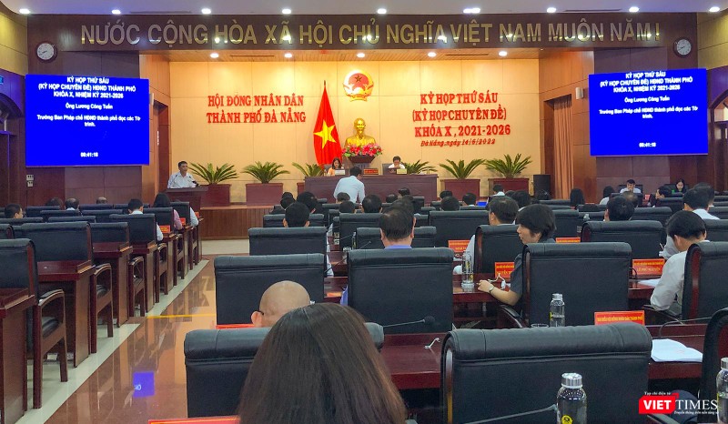 Quang cảnh kỳ họp thứ VI, HĐND TP Đà Nẵng khoá X, nhiệm kỳ 2021-2026 Quang cảnh kỳ họp thứ VI, HĐND TP Đà Nẵng khoá X, nhiệm kỳ 2021-2026