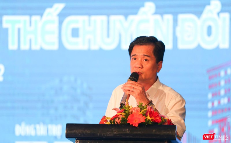 TS. Nguyễn Văn Đính - Chủ tịch Hội Môi giới bất động sản Việt Nam phát biểu tại sự kiện