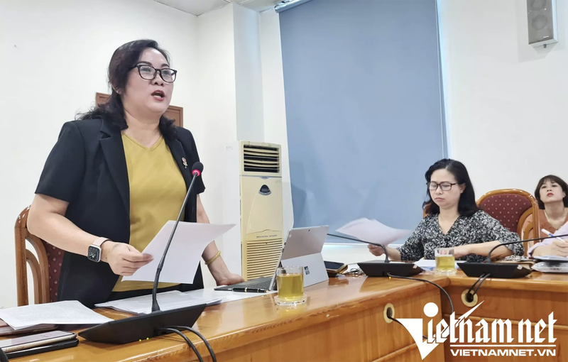 Bà Nguyễn Thị Mai Hương - Phó Giám đốc Sở TT&amp;TT Hà Nội . (Ảnh: Đoàn Bổng/Vietnamnet)