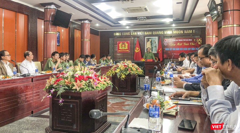 Thiếu tướng Vũ Xuân Viên – Giám đốc Công an TP Đà Nẵng - phát biểu tại buổi gặp mặt các cơ quan báo chí trên địa bàn TP Đà Nẵng nhân dịp Xuân Quý Mão 2023 Thiếu tướng Vũ Xuân Viên – Giám đốc Công an TP Đà Nẵng - phát biểu tại buổi gặp mặt các cơ quan báo chí trên địa bàn TP Đà Nẵng nhân dịp Xuân Quý Mão 2023