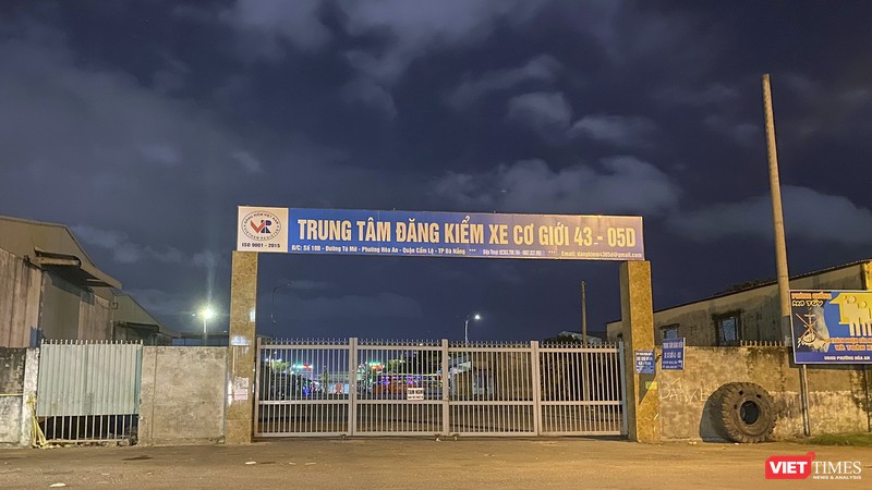 Trung tâm Đăng kiểm xe cơ giới 43-05D TP Đà Nẵng.