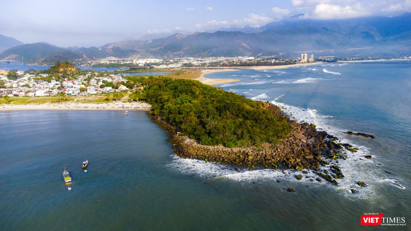 Làng Nam Ô nhìn từ trên cao