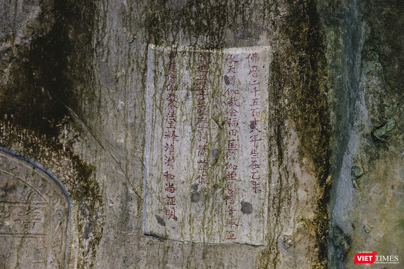Bia ma nhai được ghi khắc khắp các hang động tại danh thắng Ngũ Hành Sơn