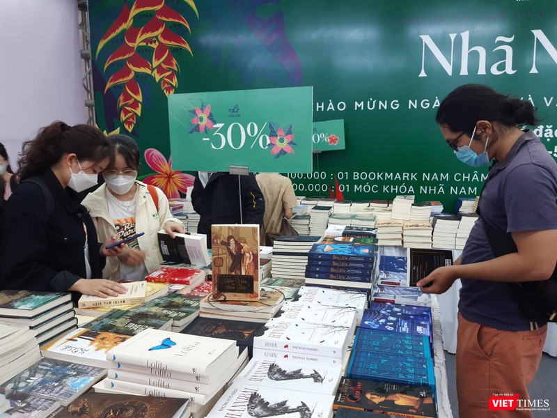 Một góc Ngày Sách và Văn hóa đọc Việt Nam lần thứ hai tại Huế