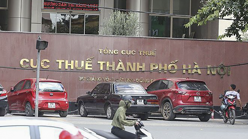 Trụ sở Cục Thuế TP Hà Nội (ảnh LSVN)