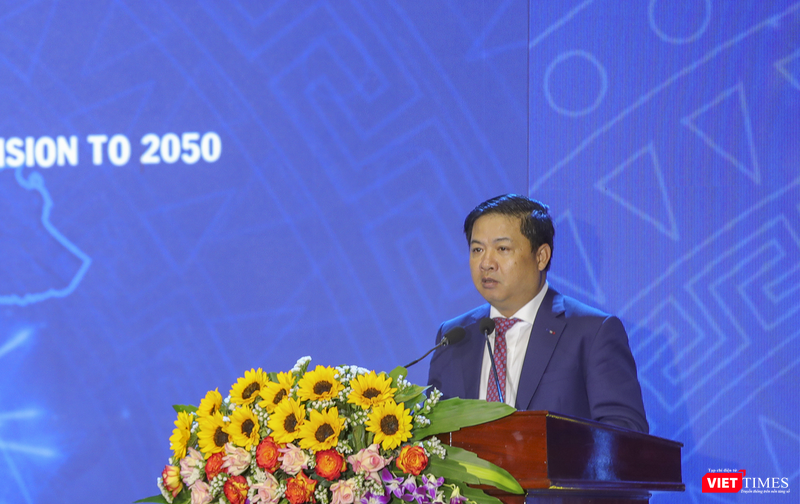 Ông Lương Nguyễn Minh Triết, Bí thư Tỉnh uỷ Quảng Nam, phát biểu.