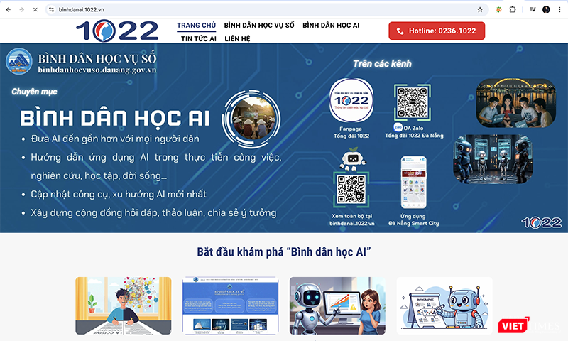 Chuyên mục Bình dân học AI, giúp nâng cao năng lực sử dụng trí tuệ nhân tạo cho người dân và công chức Đà Nẵng vt_binh dan hoc vu ai.png