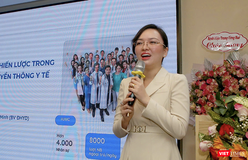 ThS Đỗ Thị Nam Phương, Trưởng Trung tâm truyền thông Đại học Y Dược TP HCM. vt_truyen thong y te 2.png