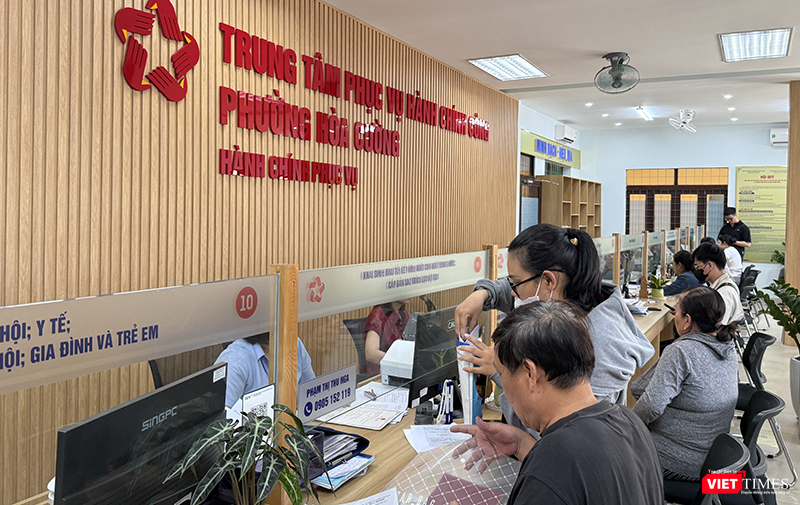 Trung tâm phục vụ hành chính công phường Hoà Cường, thành phố Đà Nẵng