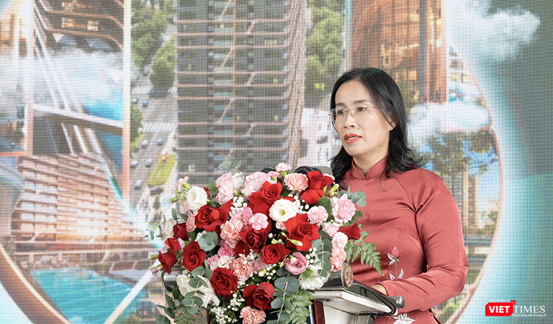 Bà Nguyễn Thị Anh Thi, Phó Chủ tịch UBND TP Đà Nẵng phát biểu tại sự kiện vt_regal complex 2.png