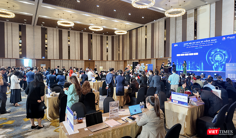 Quang cảnh tại Ngày hội Du lịch Quốc tế Đà Nẵng 2024. vt_ngay hoi du lich 1.png
