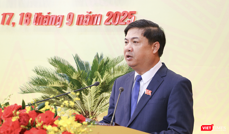 Bí thư Thành uỷ Đà Nẵng Lương Nguyễn Minh Triết phát biểu tại phiên trù bị Đại hội đại biểu lần thứ I Đảng bộ thành phố Đà Nẵng, nhiệm kỳ 2025 - 2030. vt_dai hoi 4.png
