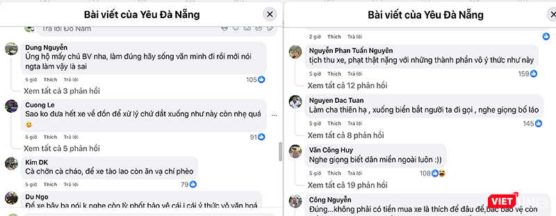 Cộng đồng mạng lên tiếng về hành vi thiếu ý thức khi để xe sai quy định của du khách vt_xo xe 2.png