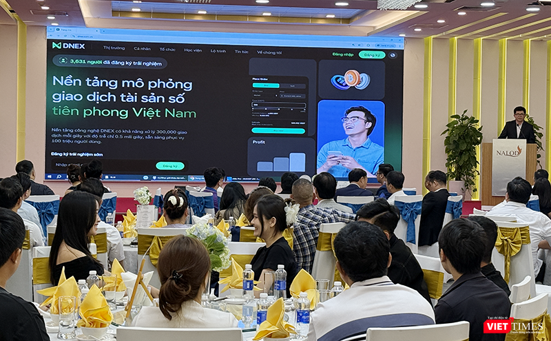 Sáng 10/10, Vườn ươm doanh nghiệp Đà Nẵng (DNES) và Công ty CP Sàn giao dịch Tài sản số DNEX tổ chức ra mắt nền tảng giao dịch tài sản số DNEX.