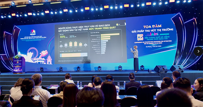 Quang cảnh Tọa đàm “Giải pháp thu hút thị trường CIS đến thành phố Đà Nẵng trong thời gian tới. toa dam.png