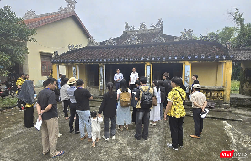 Đoàn kiến trúc sư đi thực địa công trình cổ tại làng Phong Nam, Đà Nẵng. vt_sang tac kien truc 5.png