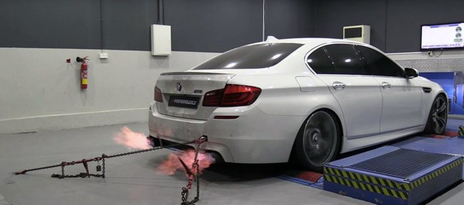 Video: BMW M5 độ 785 mã lực “khạc lửa” trong bài test Dyno ảnh 2 Video: BMW M5 độ 785 mã lực “khạc lửa” trong bài test Dyno ảnh 2