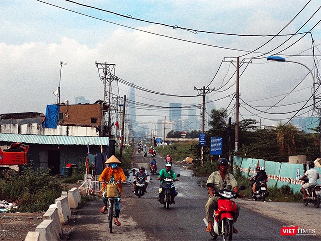 Đường Lương Định Của hôm nay. Ảnh: Mai Kỳ.