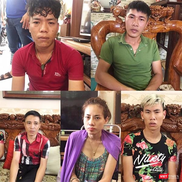 Nhóm đối tượng cho vay nặng lãi đang bị công an TP. HCM tạm giữ. Nhóm đối tượng cho vay nặng lãi đang bị công an TP. HCM tạm giữ.