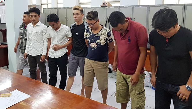 Các đối tượng trong vụ án.