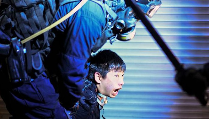 Xung đột nội bộ đối với Hồng Kông đã khiến danh tiếng của Trung Quốc bị tổn hại (Ảnh: AFP)