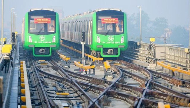 Chỉ trong một thời gian ngắn xem xét và cân nhắc, Chính phủ Việt Nam đã đồng ý hợp tác với phía Trung Quốc để thực hiện Dự án ĐSĐT Cát Linh – Hà Đông. Ảnh: Dân trí.