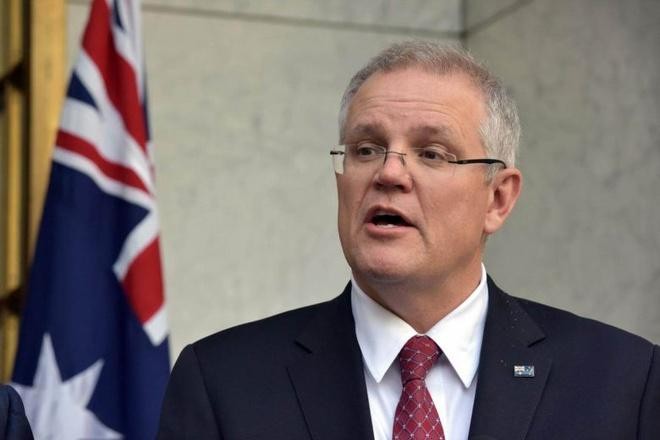 Thủ tướng Australia Morrison, người khởi động cuộc phản công chống lại sự lạm dụng của Google và Facebook. Ảnh: Reuters Thủ tướng Australia Morrison, người khởi động cuộc phản công chống lại sự lạm dụng của Google và Facebook. Ảnh: Reuters