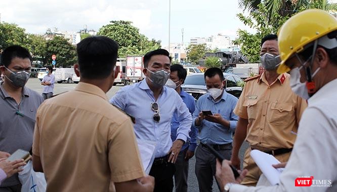 Đoàn công tác của tỉnh Hà Tĩnh có mặt từ 15h30&apos; chiều 24/7 tại ga Sài Gòn để tổ chức đưa 788 công dân Hà Tĩnh lên tàu về quê. Ảnh: GVT.