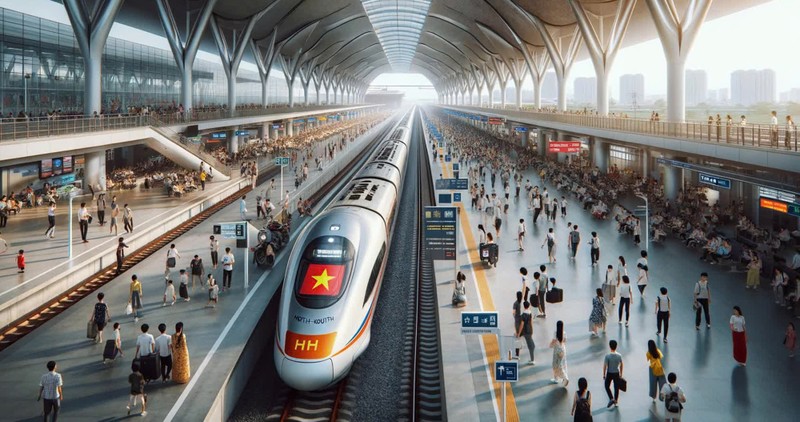 THACO đề xuất được đầu tư Dự án đường sắt tốc độ cao Bắc - Nam