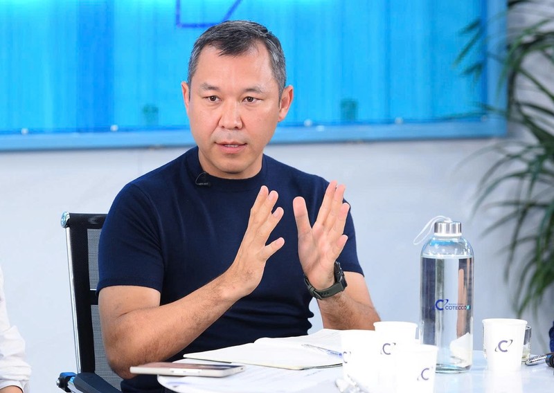 Bolat Duisenov - Chủ tịch HĐQT Coteccons. Ảnh: Nhật Minh Bolat Duisenov-viettimes
