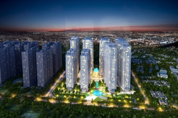 Phối cảnh tổng thể dự án Times City