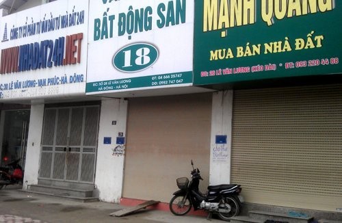 Nhiều sàn BĐS đang gặp khó khăn